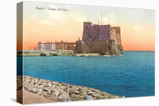 Castel dell'Ovo, Naples, Italy-null-Stretched Canvas
