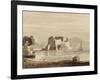 Castel Dell'Ovo-Achille Vianelli-Framed Giclee Print