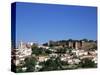 Castel Dos Mouros Overlooking Town, Silves, Algarve, Portugal-Tom Teegan-Stretched Canvas