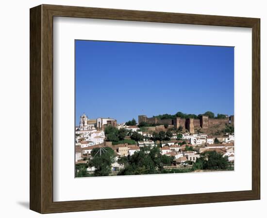 Castel Dos Mouros Overlooking Town, Silves, Algarve, Portugal-Tom Teegan-Framed Photographic Print