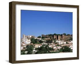 Castel Dos Mouros Overlooking Town, Silves, Algarve, Portugal-Tom Teegan-Framed Photographic Print