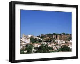Castel Dos Mouros Overlooking Town, Silves, Algarve, Portugal-Tom Teegan-Framed Photographic Print