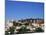 Castel Dos Mouros Overlooking Town, Silves, Algarve, Portugal-Tom Teegan-Mounted Photographic Print