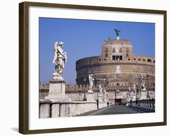 Castel S. Angelo, Rome, Lazio, Italy-Roy Rainford-Framed Photographic Print