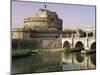 Castel San Angelo and River Tiber, Rome, Lazio, Italy-G Richardson-Mounted Photographic Print