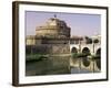 Castel San Angelo and River Tiber, Rome, Lazio, Italy-G Richardson-Framed Photographic Print