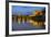 Castel Sant'Angelo and St. Peter's Basilica from the River Tiber at Night, Rome, Lazio, Italy-Stuart Black-Framed Photographic Print