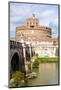 Castel Sant'Angelo, Ponte Sant'Angelo and Tiber River, UNESCO World Heritage Site, Rome, Lazio-Nico Tondini-Mounted Photographic Print