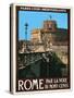 Castel Sant'Angelo, Roma Italy 1-Anna Siena-Stretched Canvas