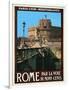 Castel Sant'Angelo, Roma Italy 1-Anna Siena-Framed Giclee Print