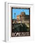 Castel Sant'Angelo, Roma Italy 1-Anna Siena-Framed Giclee Print