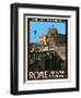 Castel Sant'Angelo, Roma Italy 1-Anna Siena-Framed Giclee Print