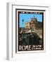 Castel Sant'Angelo, Roma Italy 1-Anna Siena-Framed Giclee Print