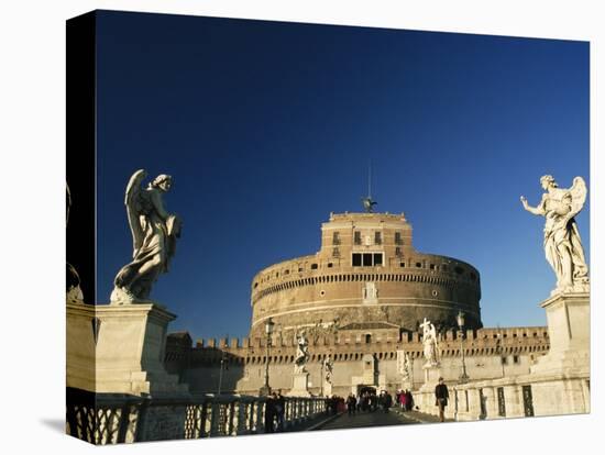 Castel Sant'Angelo, Rome, Lazio, Italy-Sergio Pitamitz-Stretched Canvas