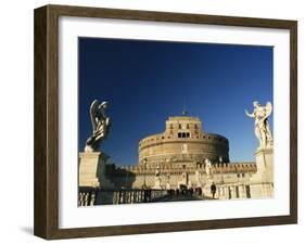 Castel Sant'Angelo, Rome, Lazio, Italy-Sergio Pitamitz-Framed Photographic Print