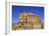 Castel Sant'Angelo, UNESCO World Heritage Site, Rome, Lazio, Italy, Europe-Hans-Peter Merten-Framed Photographic Print