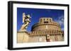 Castel Sant'Angelo, UNESCO World Heritage Site, Rome, Lazio, Italy, Europe-Hans-Peter Merten-Framed Photographic Print