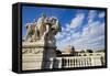 Castel Sant'angelo-Stefano Amantini-Framed Stretched Canvas