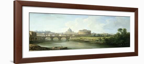 Castel Santangelo in Rome-null-Framed Art Print