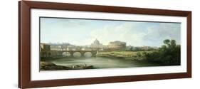 Castel Santangelo in Rome-null-Framed Art Print