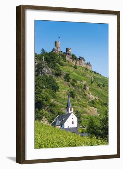 Castel Thurant Above Alken, Moselle Valley, Rhineland-Palatinate, Germany, Europe-Michael Runkel-Framed Photographic Print