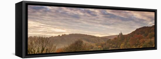 Castell Coch (Castle Coch) (The Red Castle), Tongwynlais, Cardiff, Wales, United Kingdom, Europe-Billy Stock-Framed Stretched Canvas