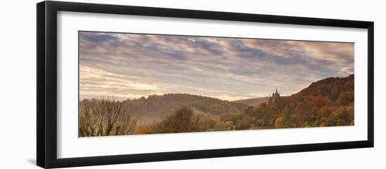 Castell Coch (Castle Coch) (The Red Castle), Tongwynlais, Cardiff, Wales, United Kingdom, Europe-Billy Stock-Framed Photographic Print