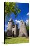 Castell Coch (Castle Coch) (The Red Castle), Tongwynlais, Cardiff, Wales, United Kingdom, Europe-Billy Stock-Stretched Canvas