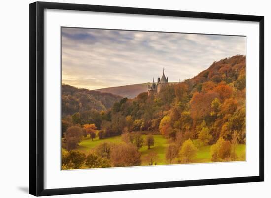 Castell Coch (Castle Coch) (The Red Castle), Tongwynlais, Cardiff, Wales, United Kingdom, Europe-Billy Stock-Framed Photographic Print