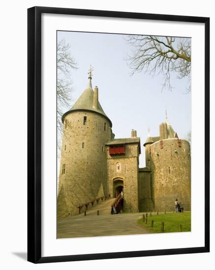 Castell Coch, Near Cardiff, Wales, United Kingdom, Europe-Richardson Rolf-Framed Photographic Print