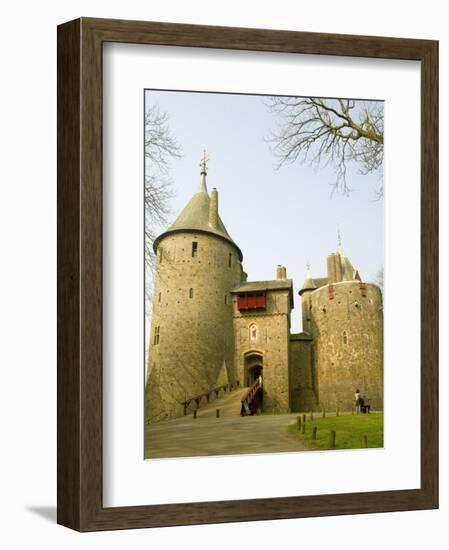 Castell Coch, Near Cardiff, Wales, United Kingdom, Europe-Richardson Rolf-Framed Photographic Print