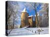 Castell Coch, Tongwynlais, Cardiff, South Wales, Wales, United Kingdom, Europe-Billy Stock-Stretched Canvas