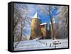 Castell Coch, Tongwynlais, Cardiff, South Wales, Wales, United Kingdom, Europe-Billy Stock-Framed Stretched Canvas