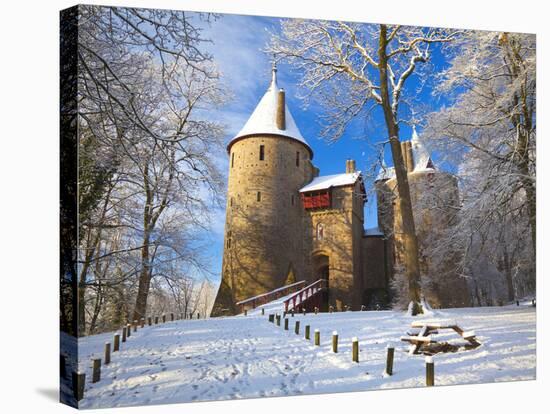 Castell Coch, Tongwynlais, Cardiff, South Wales, Wales, United Kingdom, Europe-Billy Stock-Stretched Canvas