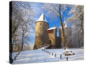 Castell Coch, Tongwynlais, Cardiff, South Wales, Wales, United Kingdom, Europe-Billy Stock-Stretched Canvas