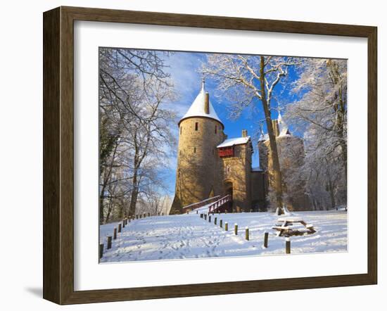 Castell Coch, Tongwynlais, Cardiff, South Wales, Wales, United Kingdom, Europe-Billy Stock-Framed Photographic Print