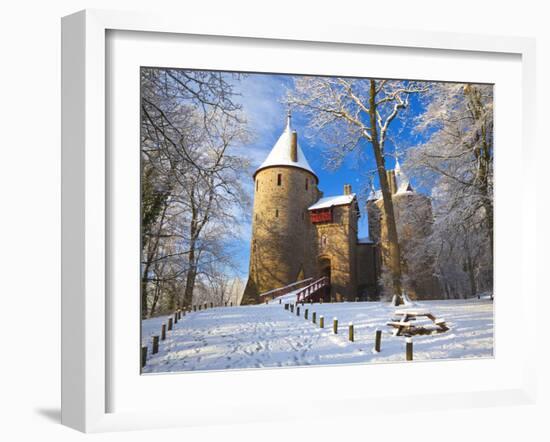 Castell Coch, Tongwynlais, Cardiff, South Wales, Wales, United Kingdom, Europe-Billy Stock-Framed Photographic Print