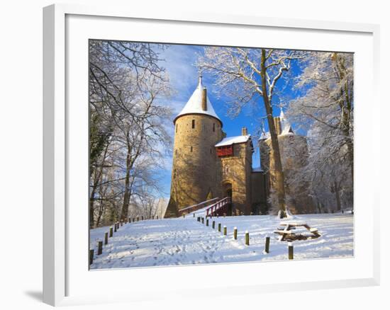 Castell Coch, Tongwynlais, Cardiff, South Wales, Wales, United Kingdom, Europe-Billy Stock-Framed Photographic Print