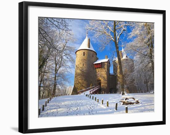 Castell Coch, Tongwynlais, Cardiff, South Wales, Wales, United Kingdom, Europe-Billy Stock-Framed Photographic Print