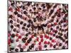 Castell human tower in front of the City Hall during the Festa Major Festival-Karol Kozlowski-Mounted Photographic Print