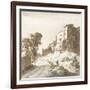 Castello Bomarzo, 1625-Bartholomeus Breenbergh-Framed Giclee Print