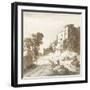 Castello Bomarzo, 1625-Bartholomeus Breenbergh-Framed Giclee Print