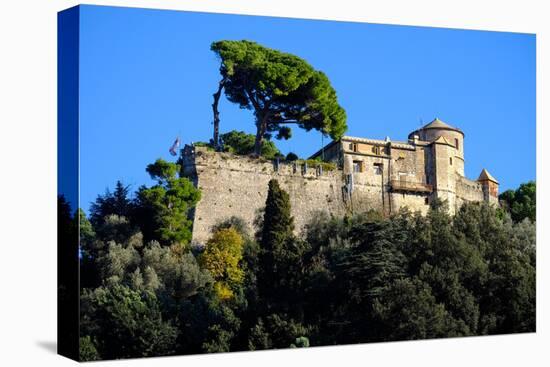 Castello Brown, Portofino, Genova (Genoa), Liguria, Italy, Europe-Carlo Morucchio-Stretched Canvas