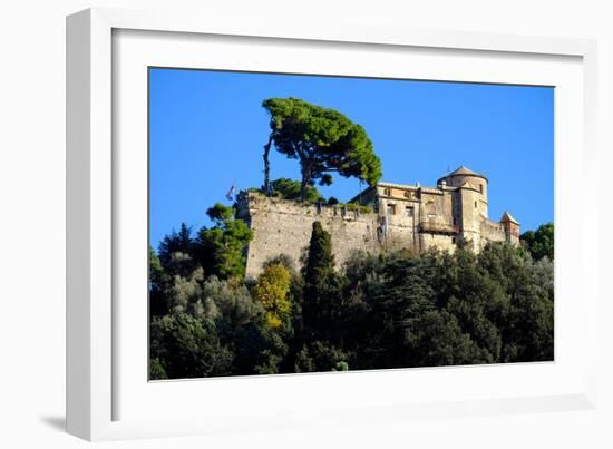 Castello Brown, Portofino, Genova (Genoa), Liguria, Italy, Europe-Carlo Morucchio-Framed Photographic Print