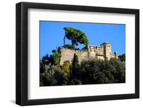 Castello Brown, Portofino, Genova (Genoa), Liguria, Italy, Europe-Carlo Morucchio-Framed Photographic Print