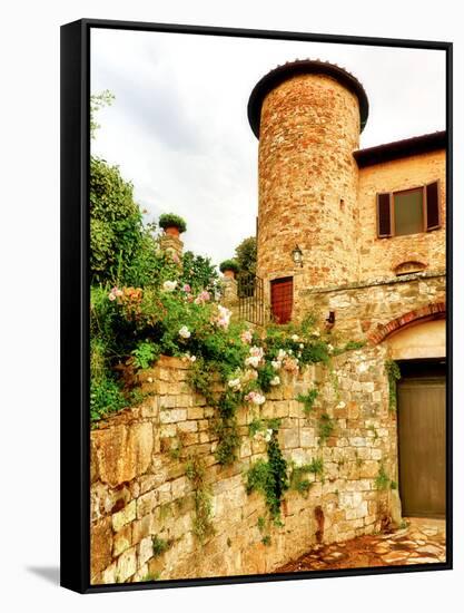 Castello Di Gabbiano, One of the Historic Chianti Wine Estates in Tuscany, Greve, Italy-Richard Duval-Framed Stretched Canvas