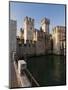 Castello Scaligero, Sirmione, Lago Di Garda (Lake Garda), Lombardy, Italy, Europe-Sergio Pitamitz-Mounted Photographic Print