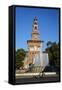 Castello Sforzesco (Sforza Castle), Milan, Lombardy, Italy, Europe-Yadid Levy-Framed Stretched Canvas