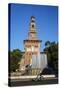 Castello Sforzesco (Sforza Castle), Milan, Lombardy, Italy, Europe-Yadid Levy-Stretched Canvas