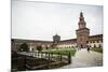 Castello Sforzesco (Sforza Castle), Milan, Lombardy, Italy, Europe-Yadid Levy-Mounted Photographic Print